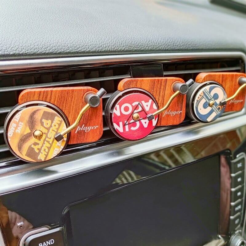 Vinyl Player Car Perfume
