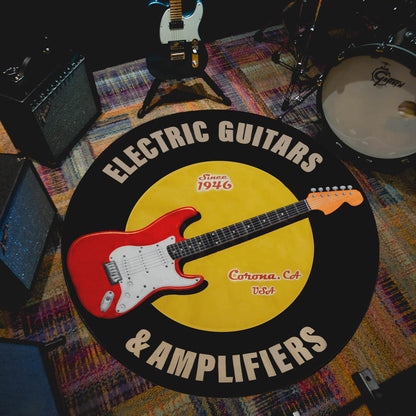 Stratocaster Guitar Rug