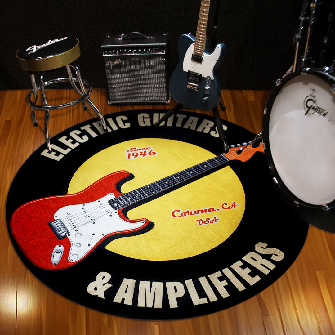 Stratocaster Guitar Rug