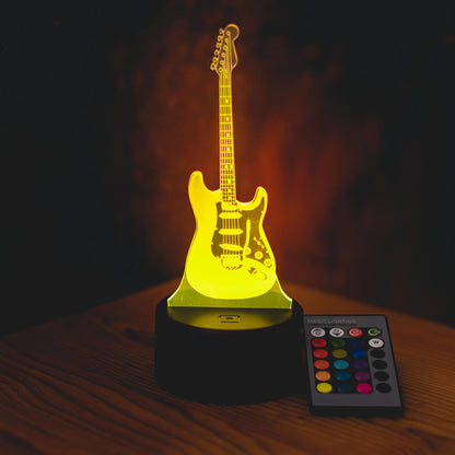 Electric Guitar LED Lamp