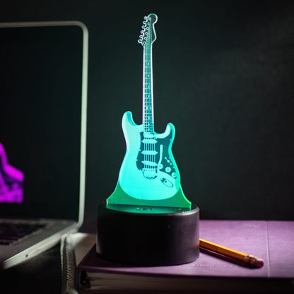 Electric Guitar LED Lamp